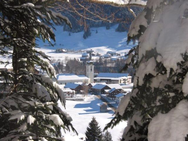 Hotel Oxa Hittisau Bagian luar foto