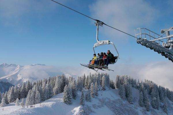 Hotel Oxa Hittisau Bagian luar foto